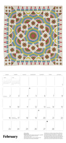 Antique Quilts 2025 Wall Calendar_Interior_1