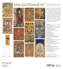 Enlightenment: Buddhist Paintings 2025 Wall Calendar_Back_Multipiece