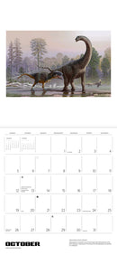 Dinosaurs: The Art of Sergey Krasovskiy 2025 Wall Calendar_Interior_2