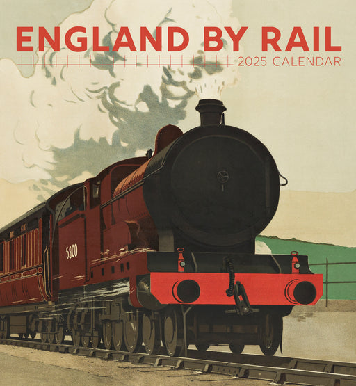 England by Rail 2025 Wall Calendar_Front_Flat
