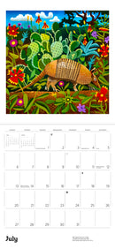 In the Wild: The Art of Billy Hassell 2025 Wall Calendar_Interior_2