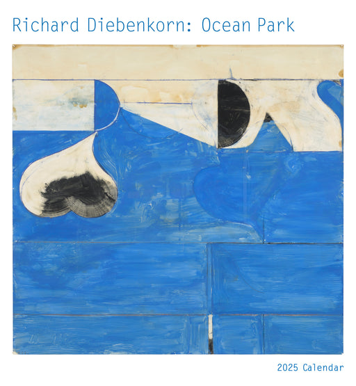 Richard Diebenkorn: Ocean Park 2025 Wall Calendar_Front_Flat
