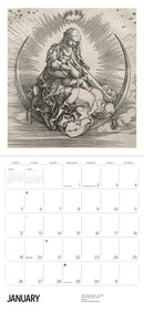 Albrecht Dürer 2025 Wall Calendar_Interior_1