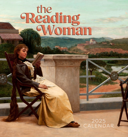 The Reading Woman 2025 Mini Wall Calendar_Front_Flat