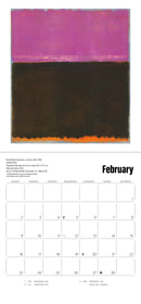 Rothko 2025 Mini Wall Calendar_Interior_2