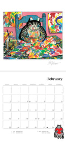 B. Kliban: CatCalendar 2025 Mini Wall Calendar_Interior_1