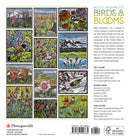 Molly Hashimoto: Birds & Blooms 2025 Mini Calendar_Back_Multipiece