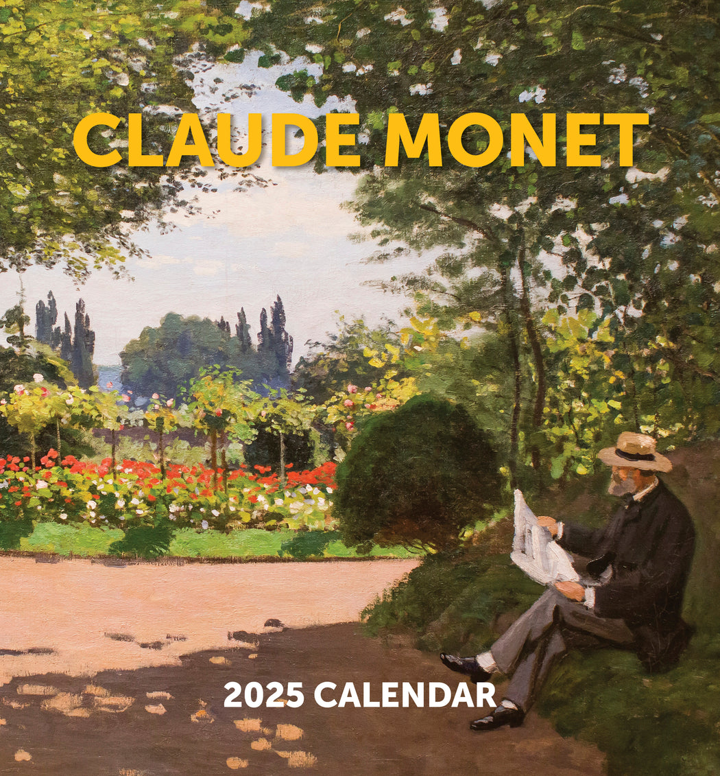 Claude Monet 2025 Mini Wall Calendar_Front_Flat