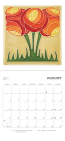 Arts & Crafts Tiles: Made by Motawi Tileworks 2025 Mini Wall Calendar_Interior_1