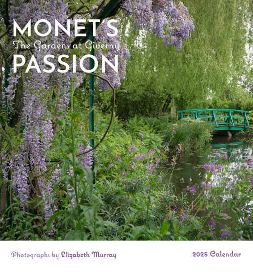 Monet's Passion: The Gardens at Giverny 2025 Mini Wall Calendar_Front_Flat