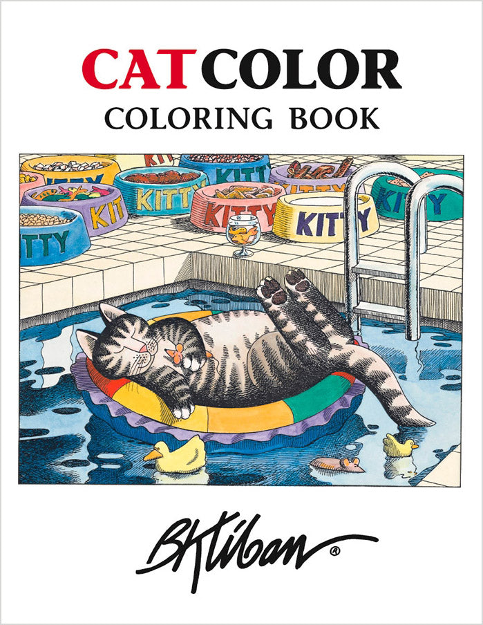 B. Kliban CatColor Coloring Book_Zoom