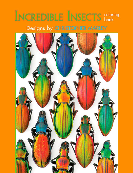 Incredible Insects: Designs by Christopher Marley Coloring Book_Zoom