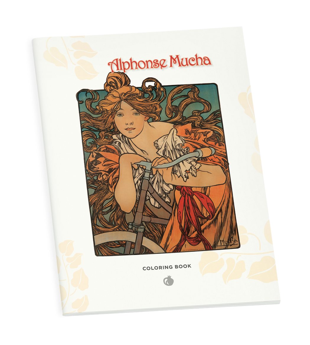 Alphonse Mucha Coloring Book_Primary