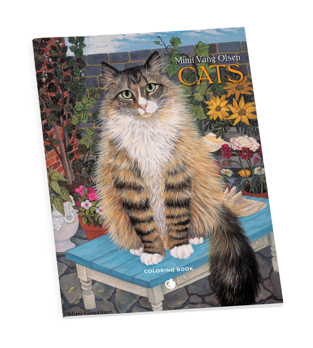 Mimi Vang Olsen: Cats Coloring Book_Primary
