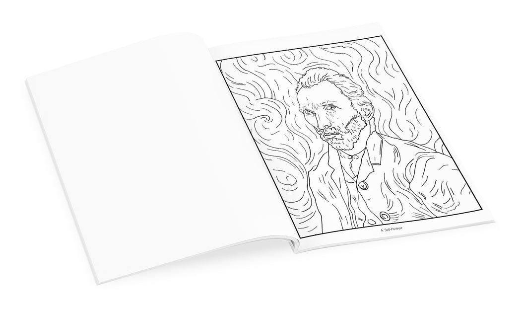 Create Your Own Coloring Book – Vino & Van Gogh