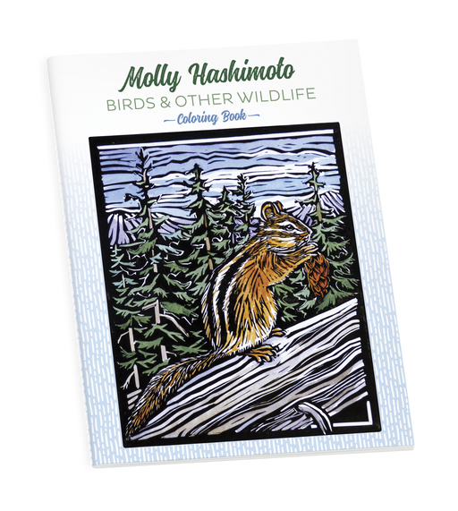 Molly Hashimoto: Birds & Other Wildlife Coloring Book_Primary