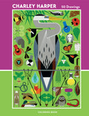 Charley Harper: 50 Drawings Coloring Book_Front_Flat