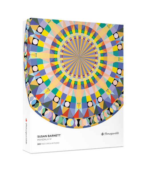 Susan Barnett: Mandala IV 500-Piece Circular Jigsaw Puzzle_Primary