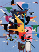 Charley Harper: Wings of the World 300-piece Jigsaw Puzzle_Zoom