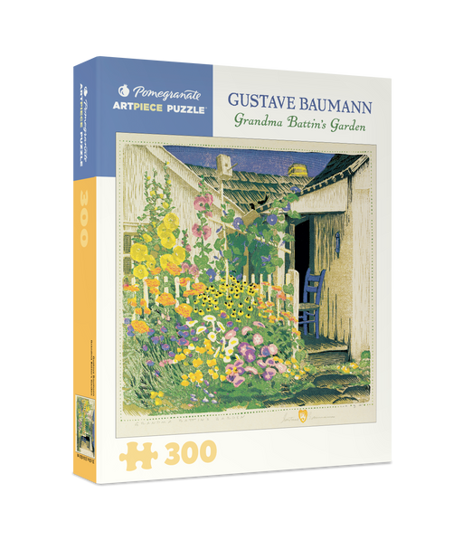 Gustave Baumann: Grandma Battin's Garden 300-Piece Jigsaw Puzzle_Primary
