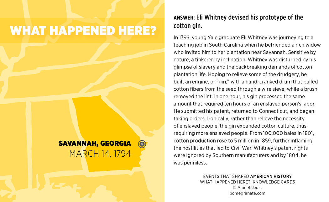 What Happened Here? Events that Shaped American History Knowledge Cards_Interior_1