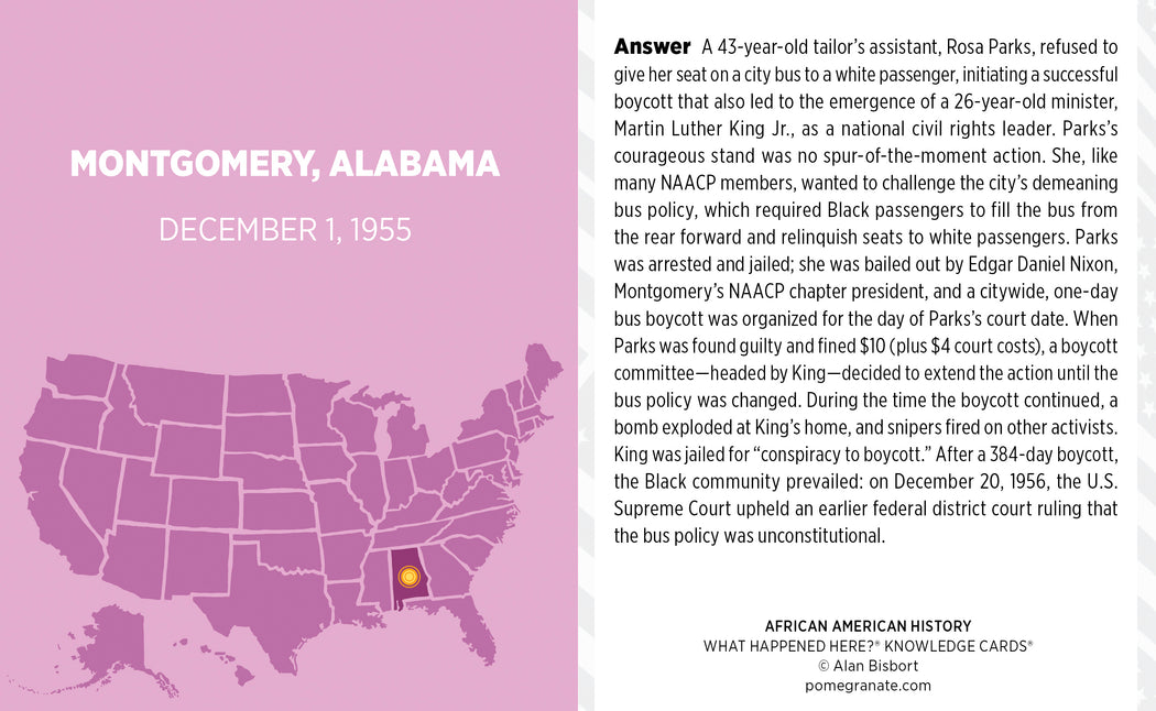 What Happened Here? African American History Knowledge Cards_Interior_1