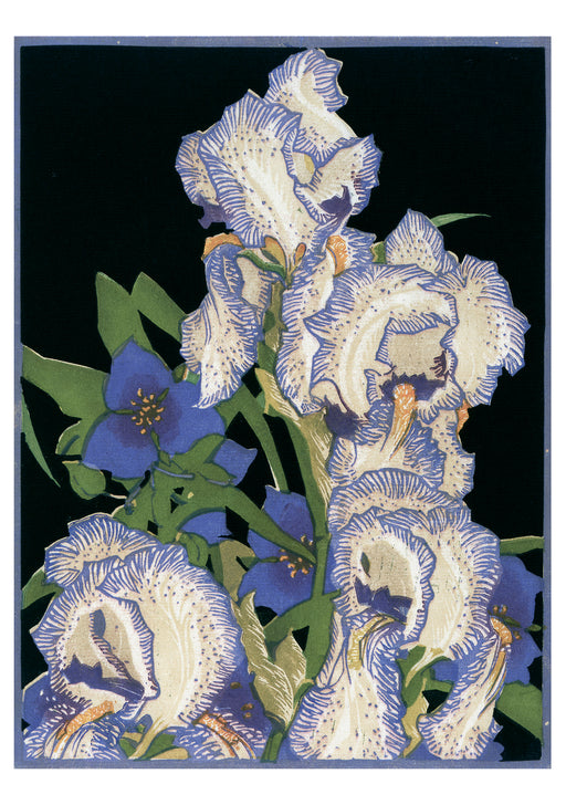Franklin Carmichael: Pencilled Irises Notecard_Front_Flat