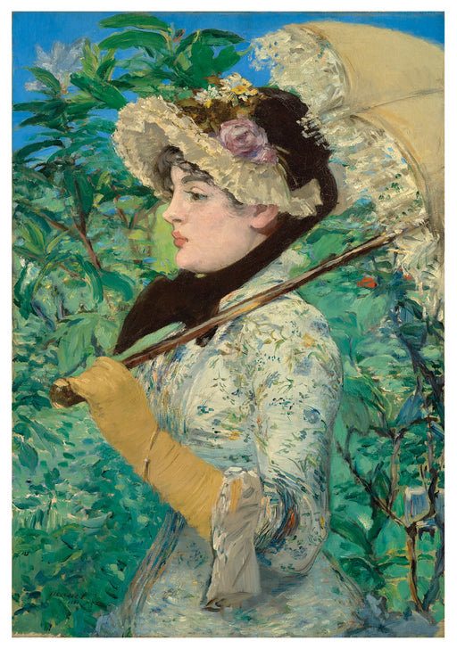 Édouard Manet: Jeanne (Spring) Notecard_Front_Flat