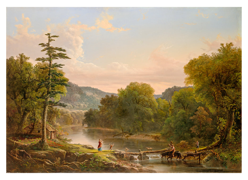 Hudson River School Paintings Book of Postcards_Interior_2