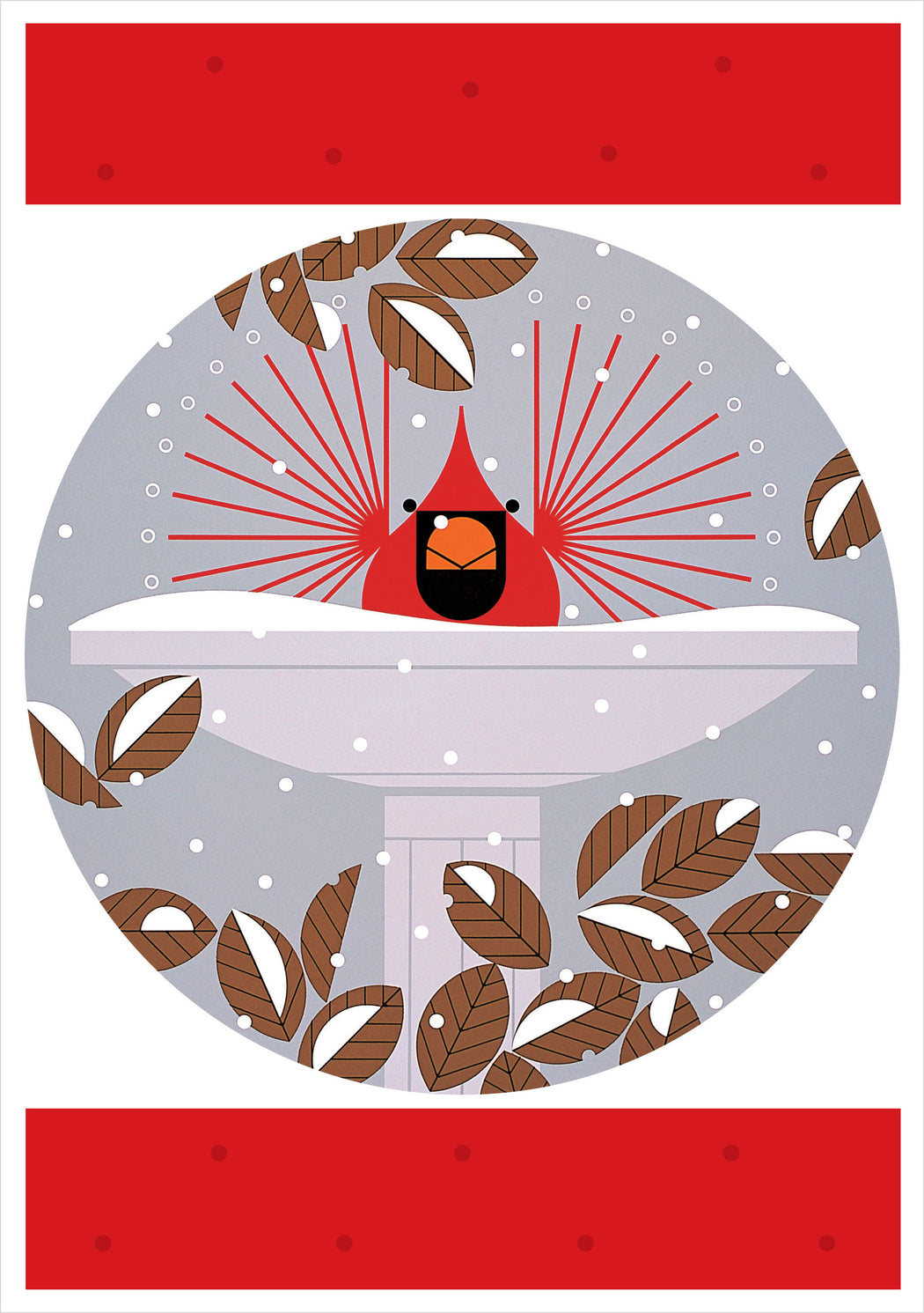 Charley Harper: Cool Cardinals Holiday Card Assortment_Interior_4