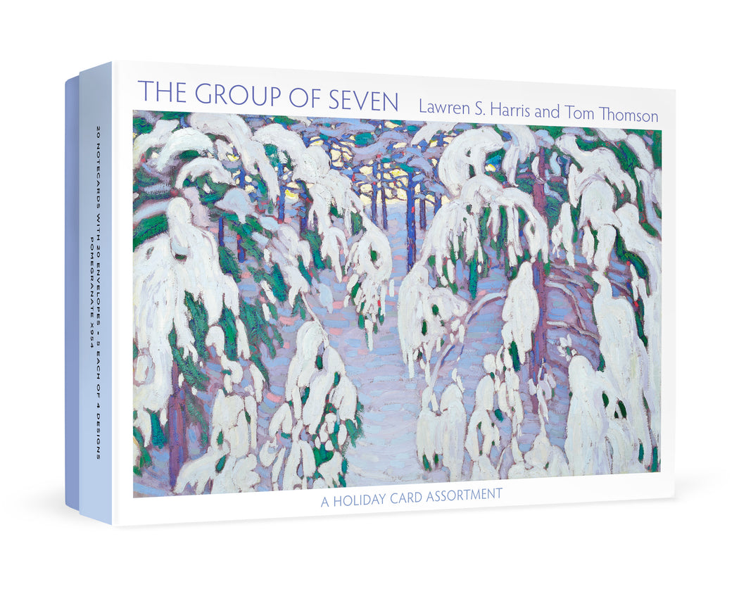 The Group of Seven: Lawren S. Harris and Tom Thomson Holiday Card Assortment_Front_3D
