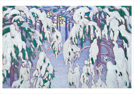 The Group of Seven: Lawren S. Harris and Tom Thomson Holiday Card Assortment_Interior_1